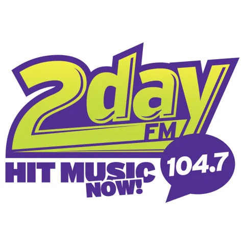 Logo 104.7 2day FM