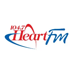 Logo 104.7 Heart FM