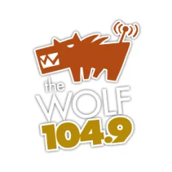 Logo 104.9 The Wolf