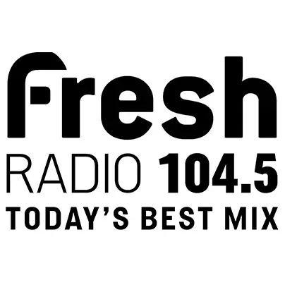 Logo 104.5 Fresh Radio