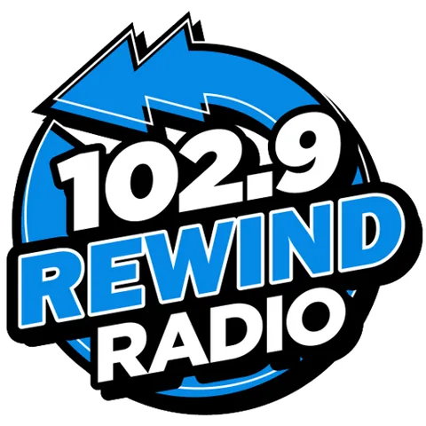 Logo 102.9 Rewind Radio